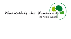 Logo Klimabündnis der Kommunen im Kreis Wesel