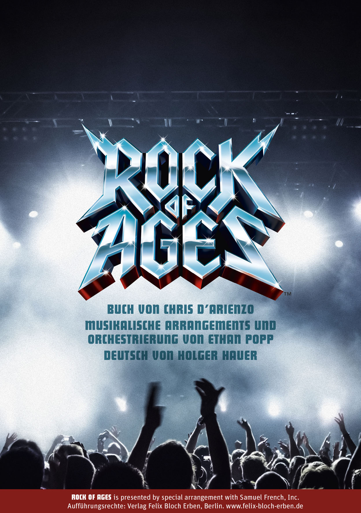 Theaterplakat Rock of Ages